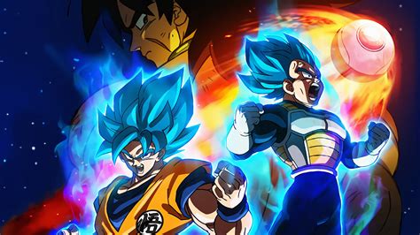 Dragon ball super broly is the twentieth movie in the dragon ball franchise and the first to carry the dragon ball super branding, as well as the third under the tagline the greatest enemy, saiyan, the film will depict the fate of series protagonist son goku and vegeta as they encounter a new saiyan. Goku Vegeta Super Saiyan Blue Dragon Ball Super: Broly ...