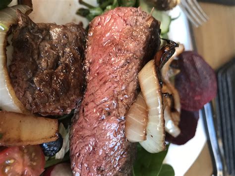 Use an oven proof cast iron skillet or stainless steel pan to heat two tablespoons of butter with two tablespoons of olive oil over medium high heat. Welsh Wagyu Beef Rump Steak Bistro Cut Min. 220g - Dry Aged | Alternative Meats