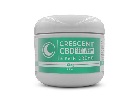 Cbd Cannabidiol Pain Crème For Instant Relief Crescent Canna