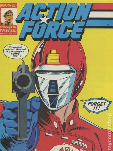 Action Force Uk 1987 1988 Marvel Magazine Comic Books