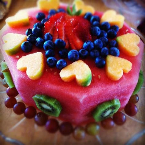 There's a few qualities about this cake that make. Fruit Cake (Fresh Fruit in the Shape of a Cake) Recipe - Food.com | Recipe | Healthy birthday ...