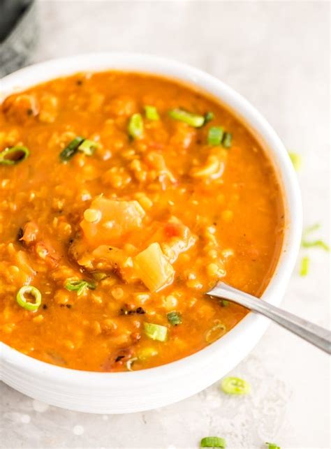 Curried Lentil Soup Recipe Vegan Running On Real Food