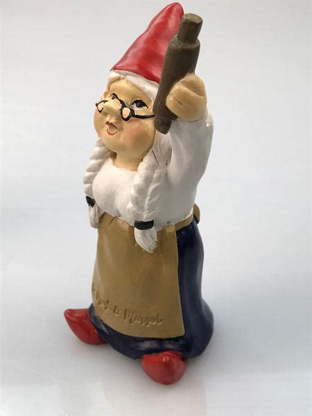 Angry Granny Gnome With Rolling Pin By Mark And Margot Free Shipping