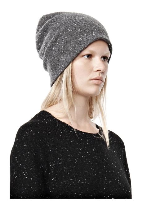 Alexander Wang ‎cashmere Donegal Beanie ‎ ‎scarf And Hat‎ Official Site