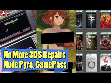 Nintendo Ends 3DS Repairs Pyra Nude In Smash Bethesda Games Exclusive