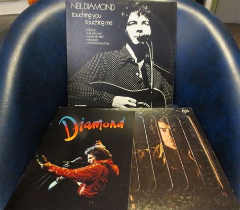 Neil Diamond Touching You Touching Me Taproot Manuscript Lp Lot With