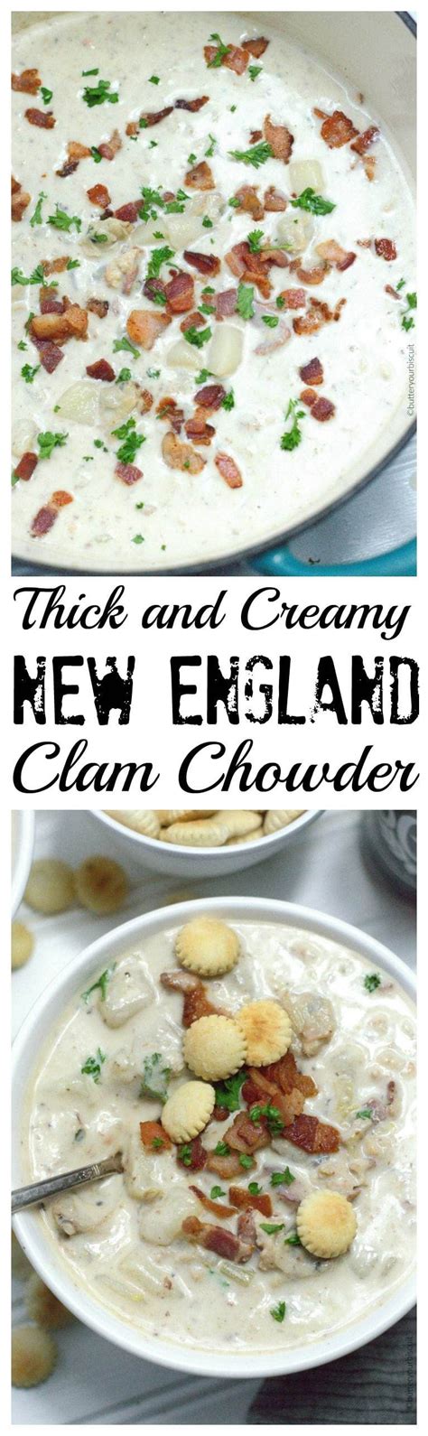 New England Clam Chowder Recipe Butter Your Biscuit Recipe Clam