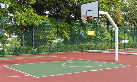 Ukuran Lapangan Bola Basket And Tinggi Ring Gambar Lengkap