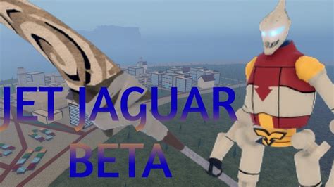 Jet Jaguar Beta Has Arrived In Roblox Kaiju Universe Youtube