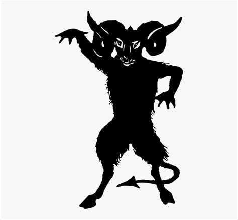 Demon Silhouette Hd Png Download Kindpng