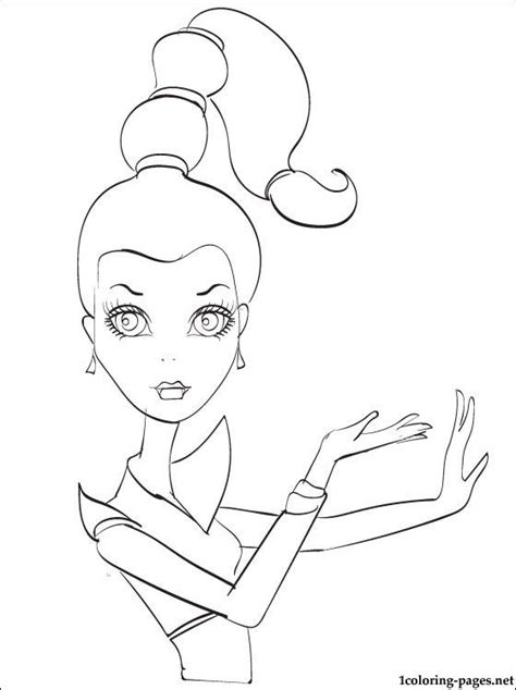 Gigi Grant Monster High Coloring Page Coloring Pages Monster High