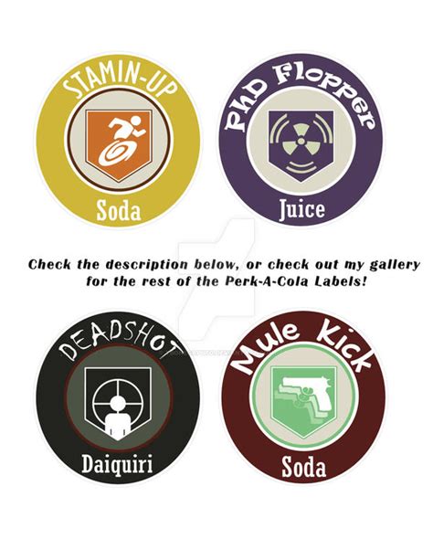 Perk A Cola Labels By Tbonecaputo On Deviantart