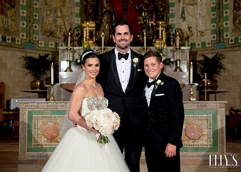 Josie Loren And Matt Leinarts Wedding Ceremony At Basilica Of St