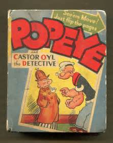 Popeye And Castor Oyl The Detective By Segar E C 1941