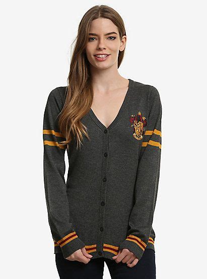 Black Harry Potter Gryffindor Womens Cardigan Boxlunch Boxlunch
