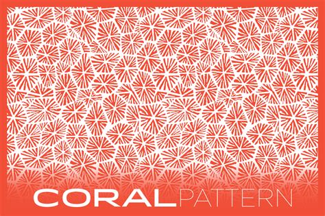 Coral Pattern Patterns On Creative Market