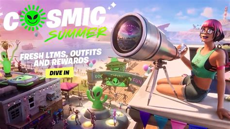 Fortnite Launches A Cosmic Summer With Aliens And Space Themed Fun