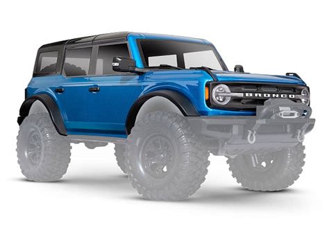 Traxxas Trx 4 2021 Ford Bronco Velocity Blue Body Complete