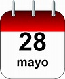 Que se celebra el 28 de mayo - Calendario