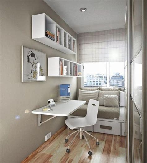 Ideas To Create Space In Small Student Room Small Bedroom Desk Tiny