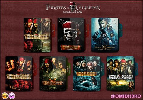 Pirates Of The Caribbean Collection Folder Icon By Omidh3ro On Deviantart