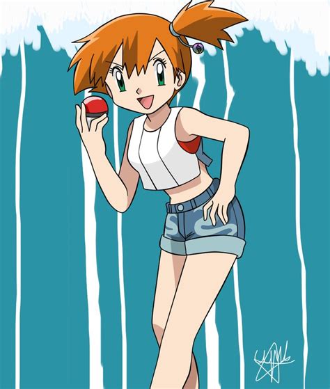 Misty Let S Go Anime By Yoje Chan On Deviantart In Pokemon Ash