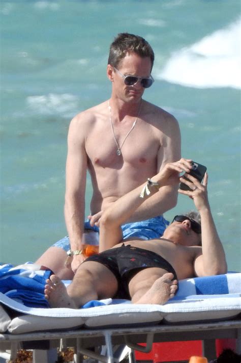 neil patrick harris and husband david burtka kiss during beach outing hollywood life