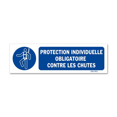 Panneau Signalisation Picto Protection Chute Sbe Direct