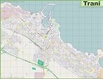 Large detailed map of Trani - Ontheworldmap.com