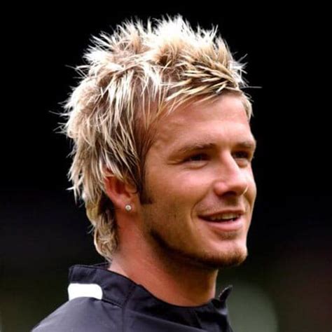 While david beckham isn't one to rock a lengthy mane, he does often grow his hair a little longer than his usual short styles. David Beckham Hairstyles | Men's Hairstyles Today