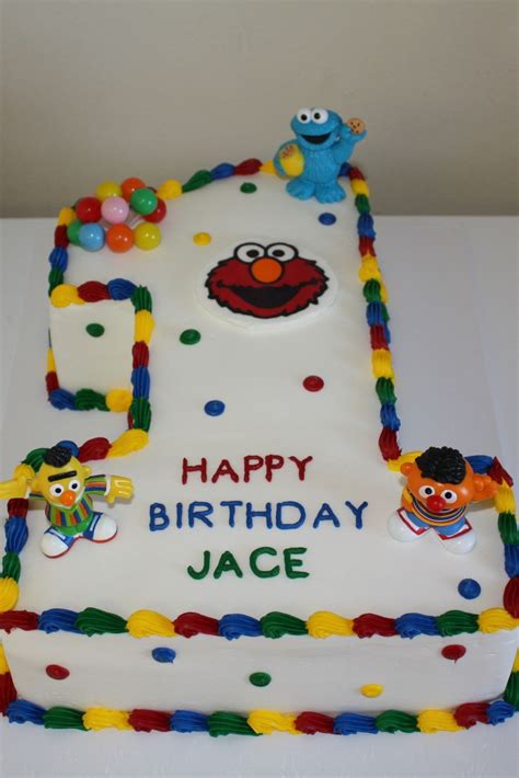 Sesame Street Happy Birthday Cake