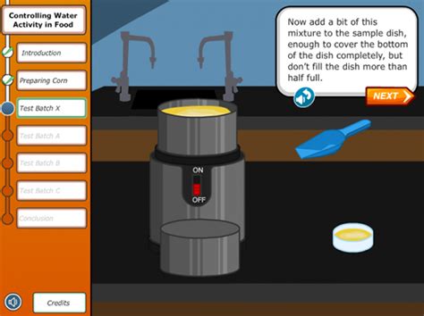 When food is handled correctly and all safety practices are in place, there is less likely a chance of bacteria growth in the food. Virtual Labs: Controlling Water Activity in Food Lesson ...