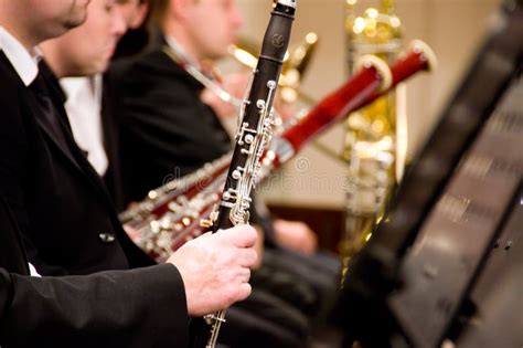 Clarinet Player Stock Photo Image Of Jazz Classical 5437598
