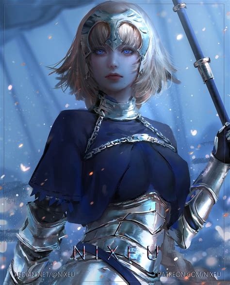 Jeanne Darc And Jeanne Darc Fate And 1 More Drawn By Nixeu Danbooru