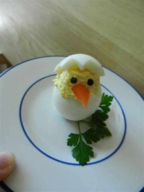 Decorated Eggs Adorable Chick Deviled Eggs