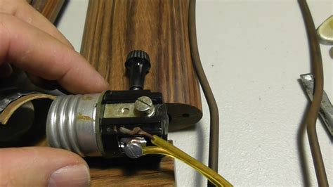 How To Rewire A Lamp Replace Lamp Socket Rewire Lamp Cord Repair Fix