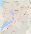 Lakewood, Washington Map
