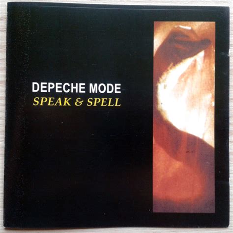 Depeche Mode Speak And Spell Cd Discogs