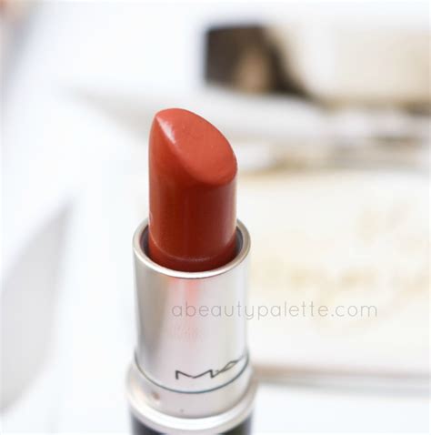 MAC Satin Lipstick Mocha Review Price Swatches A Beauty Palette