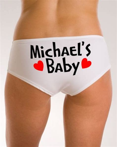 Personalized Womens Underwear Knickers Panties Etsy