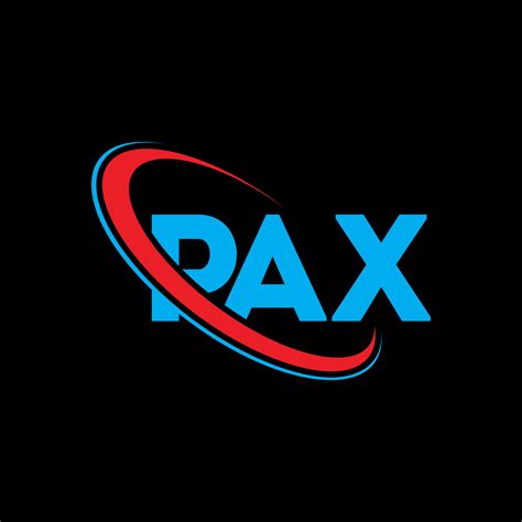 Logotipo De Paz Carta Pax Diseño Del Logotipo De La Letra Pax