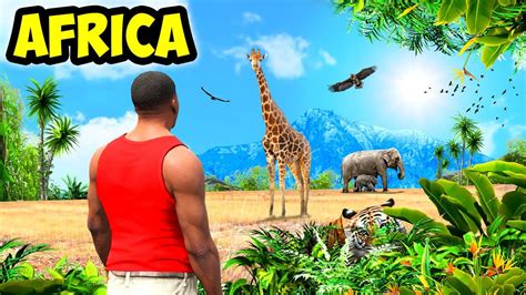 Going To Africa In Gta 5 Youtube