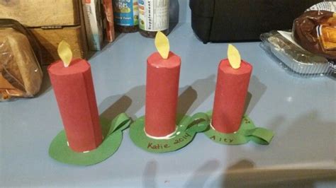 Toilet Paper Roll Christmas Candles Christmas Candles