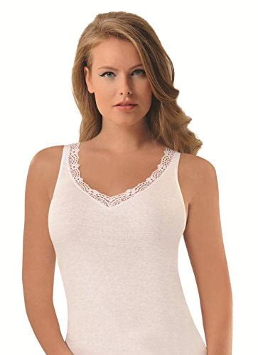 Nbb Women S Sexy Basic 100 Cotton Tank Top Camisole Lingerie With Stretch