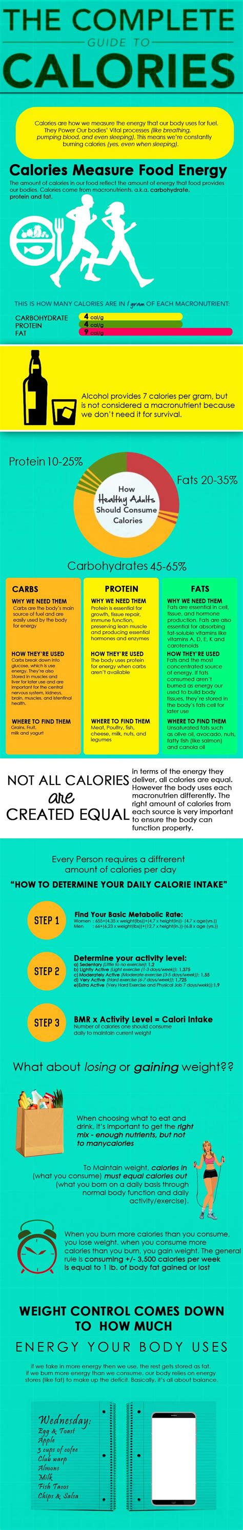 Counting calories is necessary because it ensures you're eating the amount you think you're eating. The Complete Guide to Counting Calories - Info graphic ...