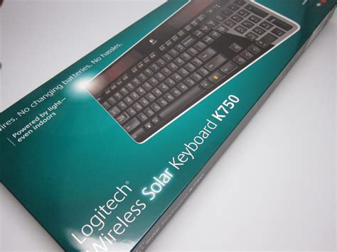 Logitech Wireless Solar Keyboard K750 Review The Gadgeteer