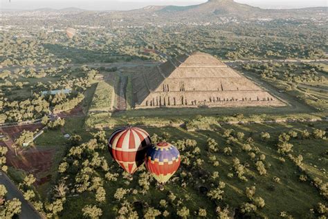 Teotihuacan By Hot Air Balloon Elitevoyage