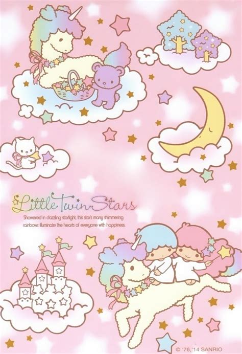 Sanrio Little Twin Stars Wallpaper Sanrio Wallpaper Star Wallpaper