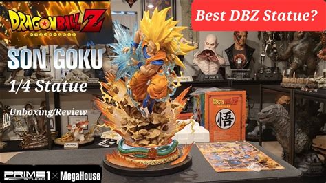 Ultimate Dbz Statue Prime 1 Goku 14 Statue Unboxing And Review Youtube