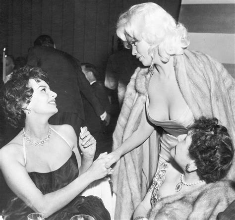 The Story Behind Sophia Lorens Infamous Side Eye To Jayne Mansfield